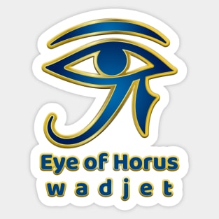 Eye of Horus: Wadjet Sticker